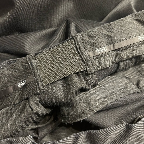 Haggar Men’s Work To Weekend Classic Fit, Flat Front Black Pants, Size 36x34 - Picture 10 of 12